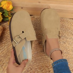 Women's Denim Striped Flat Sole Light Sports Shoes