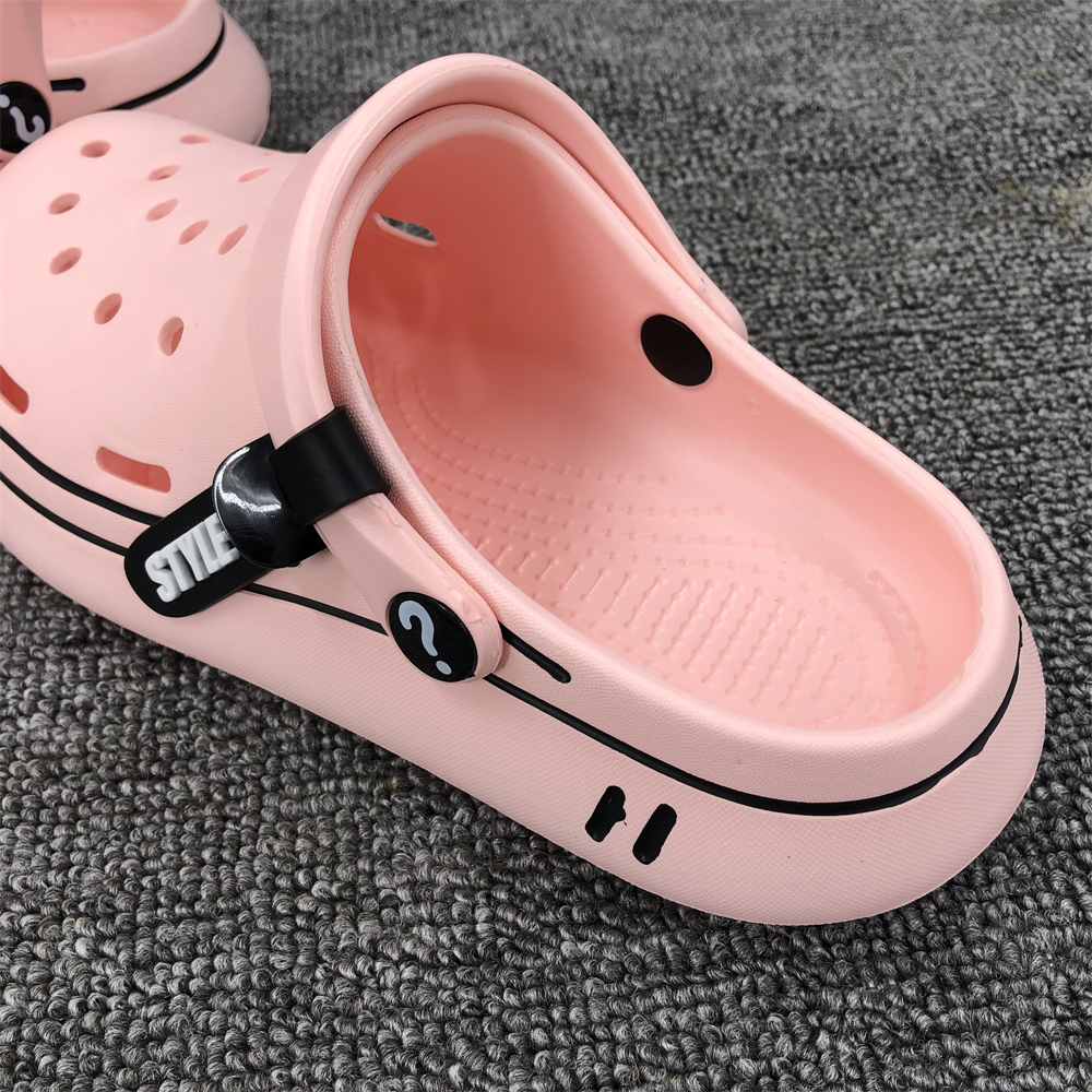 womens hollow out clogs lightweight breathable solid color sandals indoor outdoor slippers details 4